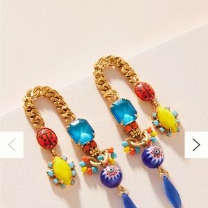 *ISO* Elizabeth Cole Dalia Drop Earrings